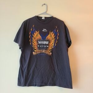 Delta Pro weight men's t-shirt sz.L Route 66 Rolls Missouri